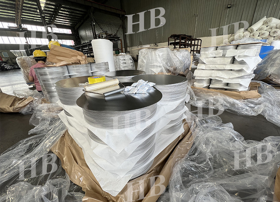 5 Series hợp kim nhôm chất lượng cao được sử dụng cho Non Stick Pot Aluminum Round Plate And Aluminum Wafer