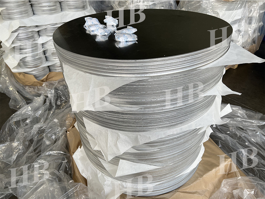 1060 - H14 Đĩa hình tròn nhôm mịn cho các dấu hiệu cảnh báo đường bộ Series 1