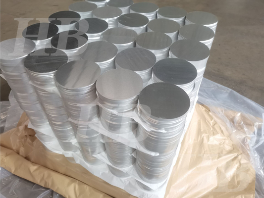 1060 - H14 Đĩa hình tròn nhôm mịn cho các dấu hiệu cảnh báo đường bộ Series 1