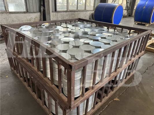 Chất lượng cao và nhà máy giao hàng trực tiếp 3003 H12 Đĩa nhôm với máy móc hoàn thành Cho dụng cụ nấu ăn