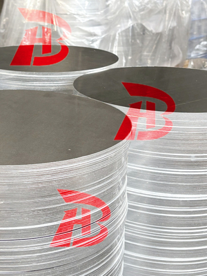 tùy chỉnh 5mm đĩa nhôm vòng tròn trống 1000 Series cho bóng đèn 1600mm