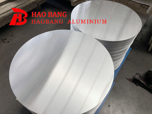3003 1050 1060 Vòng kim loại nhôm trống H18 Temper 100 ‰ 1000mm Dia Deep Drawing Disc cho bấm ấn dụng cụ nấu ăn