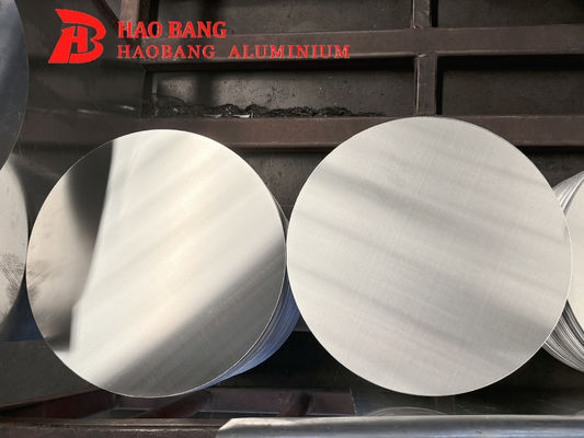 3003 1050 1060 Vòng kim loại nhôm trống H18 Temper 100 ‰ 1000mm Dia Deep Drawing Disc cho bấm ấn dụng cụ nấu ăn
