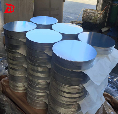 Độ tinh khiết 99,5% Vòng tròn nhôm tấm 1050 3003 Để vẽ sâu và anodizing