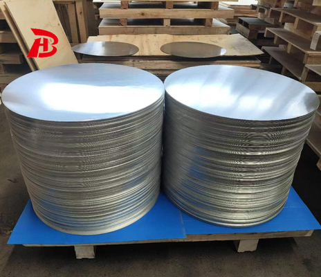 1070 1000 Series Thin Aluminum Sheet Circle Smooth Cho Nấu ăn