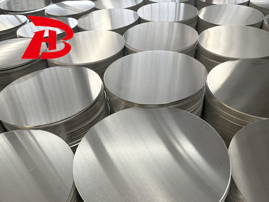 Bề mặt hoàn thiện của máy xay Các đĩa nhôm vòng tròn 1050 H12 H14 H16 H18 H0 Cc Vật liệu Dc Vật liệu cho nắp chảo