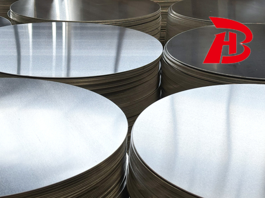 Bề mặt hoàn thiện của máy xay Các đĩa nhôm vòng tròn 1050 H12 H14 H16 H18 H0 Cc Vật liệu Dc Vật liệu cho nắp chảo