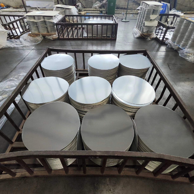 1100 Đồng nhôm vòng tròn cho đồ nấu ăn và đường biển Độ dày 80mm-1600mm