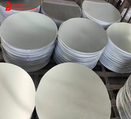 1100 Đồng nhôm vòng tròn cho đồ nấu ăn và đường biển Độ dày 80mm-1600mm