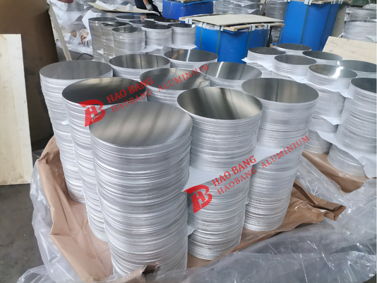 1050 1100 3003 Cc / Dc Vòng tròn nhôm / đĩa / đĩa cho dụng cụ nấu ăn