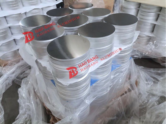 1050 1100 3003 Cc / Dc Vòng tròn nhôm / đĩa / đĩa cho dụng cụ nấu ăn
