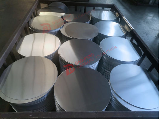 Đĩa nhôm tròn tùy chỉnh cho nhiều ứng dụng đồ dùng nhà bếp với độ dày từ 0,3 đến 6 milimét