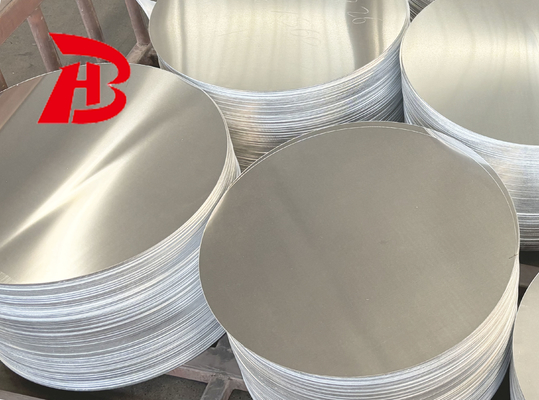 Bề mặt hoàn thiện của máy xay Các đĩa nhôm vòng tròn 1050 H12 H14 H16 H18 H0 Cc Vật liệu Dc Vật liệu cho nắp chảo