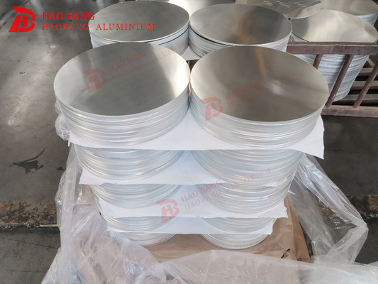 990,9% Đường tròn nhôm 1100 tinh khiết với bề mặt mịn và kết thúc bằng bạc