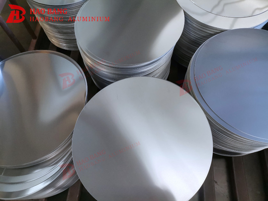 990,9% Đường tròn nhôm 1100 tinh khiết với bề mặt mịn và kết thúc bằng bạc