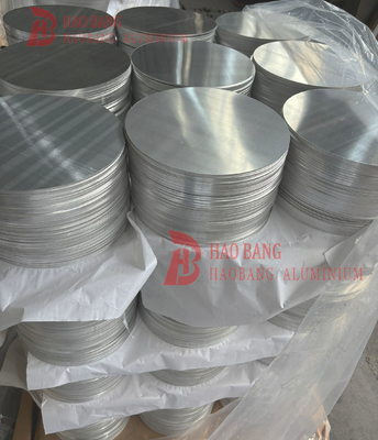 1050 hợp kim vẽ sâu đĩa nhôm vòng tròn cho đồ nấu ăn nhôm