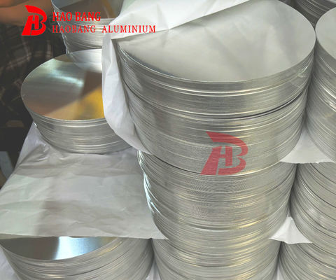 CC DC Vật liệu thô Vòng kim loại nhôm 1050 1060 3003 Hợp kim O H18 Độ nóng Kích thước tùy chỉnh Đĩa vẽ sâu