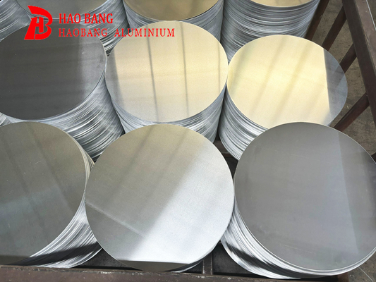 Vòng tròn nhôm ASTM B209 có thể tùy chỉnh với công nghệ cắt