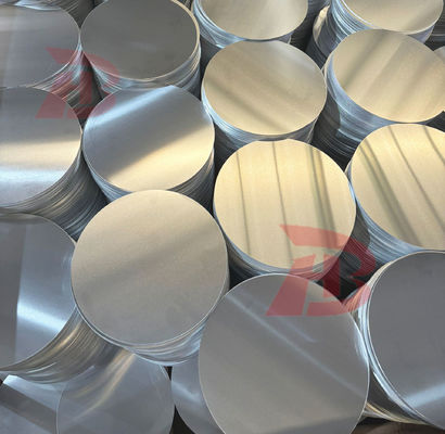 Smooth Surface High Flatness Aluminum Disc 1050 1060 3003 Alloy, 0.3–6mm Thick, Custom Size Aluminum Blank for Lamp Cover & Pots
