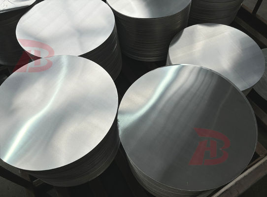 Smooth Surface High Flatness Aluminum Disc 1050 1060 3003 Alloy, 0.3–6mm Thick, Custom Size Aluminum Blank for Lamp Cover & Pots
