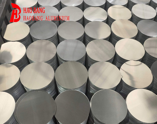 Mill Finish 0.3-6.0mm Aluminium Circle Plate For Cookware Lighting Reflector Decoration