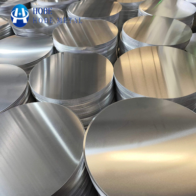 Mill Finish 0.3-6.0mm Aluminium Circle Plate For Cookware Lighting Reflector Decoration