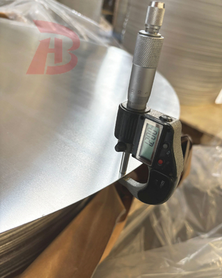 Mill Finish 0.3-6.0mm Aluminium Circle Plate For Cookware Lighting Reflector Decoration