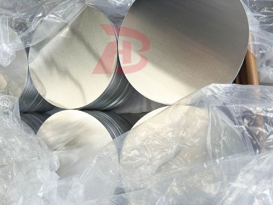 Smooth Surface High Flatness Aluminum Disc 1050 1060 3003 Alloy, 0.3–6mm Thick, Custom Size Aluminum Blank for Lamp Cover & Pots