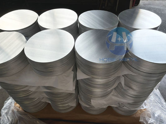 High Flatness Aluminum Disc 1050/3003 Hợp kim O H12 Độ nóng CC DC Vật liệu Chụp sâu Chống nứt Chiều kính tùy chỉnh cho chậu Nồi nồi Bốm công nghiệp
