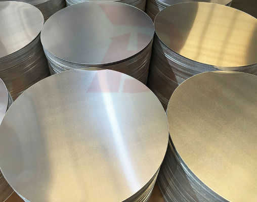 CC DC Vật liệu thô Vòng kim loại nhôm 1050 1060 3003 Hợp kim O H18 Độ nóng Kích thước tùy chỉnh Đĩa vẽ sâu