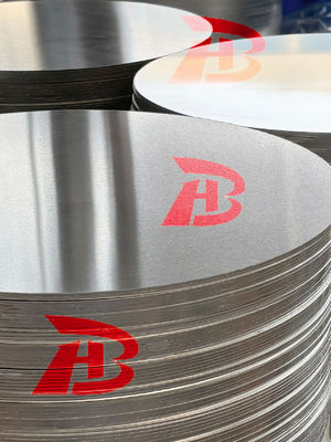 High Flatness Aluminum Disc 1050/3003 Hợp kim O H12 Độ nóng CC DC Vật liệu Chụp sâu Chống nứt Chiều kính tùy chỉnh cho chậu Nồi nồi Bốm công nghiệp