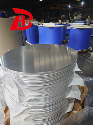 1 Series Aluminum Circle Finishing Mirror Processing Hiệu suất cao cho các dấu hiệu cảnh báo đường bộ