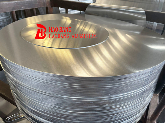 1050 hợp kim vẽ sâu đĩa nhôm vòng tròn cho đồ nấu ăn nhôm