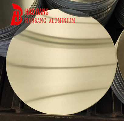 Cốc nấu ăn 1100 nhôm vòng trống mài đánh bóng kết thúc 3mm Độ dày cán nóng đĩa nhôm cho đồ dùng nhà bếp