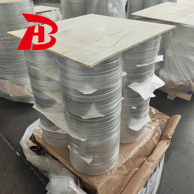 1050 1060 Đĩa hình tròn nhôm H12 Nhiệt độ Tầm vẽ Kháng nứt trống cho chảo và chảo nấu ăn