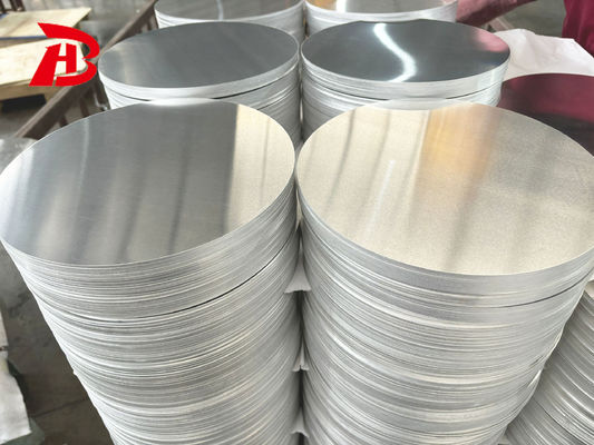 1050 1060 Aluminum Circle Disc H12 Temper Deep Drawing Crack Resistant 100-650mm Diameter for Cookware Pots and Pans