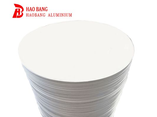 1050 1060 Vòng tròn nhôm CC DC Vật liệu O H12 Nhiệt độ Tầm vẽ Kháng nứt đĩa cho nồi và chảo nấu ăn