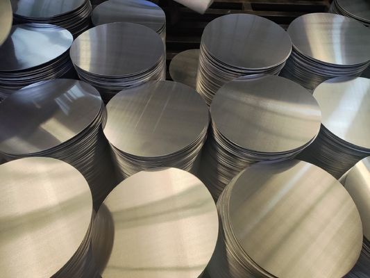 Smooth Surface High Flatness Aluminum Disc 0.3–6mm Thick Custom Size Aluminum Blank for Lamp Cover & Pots