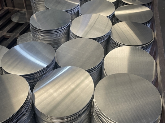 1 3 5 8 Series Aluminium Circle Blanks Kháng ăn mòn Khả năng kéo mạnh Đối với nồi trà