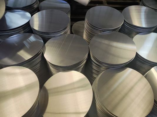 CC DC Vật liệu thô Vòng kim loại nhôm 1050 1060 3003 Hợp kim O H18 Độ nóng Kích thước tùy chỉnh Đĩa vẽ sâu
