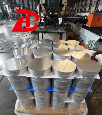 Vòng tròn và đĩa nhôm màu bạc chống gỉ 1080/1100 với độ dày 0,3-6,0mm cho đồ trang trí