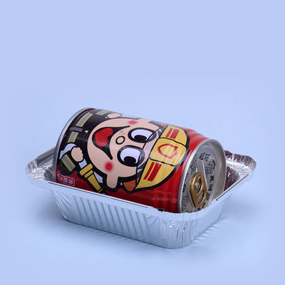 Food-Grade Aluminum Foil Lunch Box with Customized Service and SGS Tested for Catering Industry