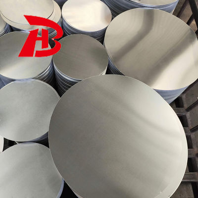 Bề mặt nhẵn Đĩa nhôm có độ phẳng cao Hợp kim 1050 1060 3003, dày 0,3–6 mm, Trống nhôm kích thước tùy chỉnh cho vỏ đèn & chậu