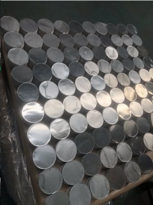 1050 1060 Vòng tròn nhôm CC DC Vật liệu O H12 Nhiệt độ Tầm vẽ Kháng nứt đĩa cho nồi và chảo nấu ăn