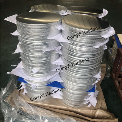 1050 1060 3003 Vòng nhôm CC DC Chất liệu O H12 H18 Đĩa vẽ sâu nhiệt độ để dập đồ nấu nướng