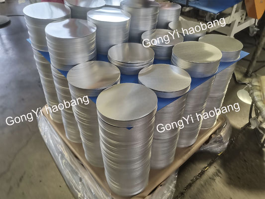 100–1000mm Dia H18 Temper Nhôm Dập Sâu Vòng Trống cho Dập Nồi Chảo