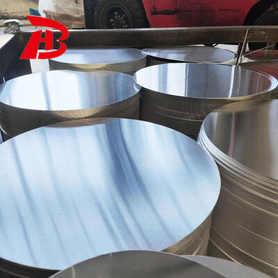 Các đĩa và vòng tròn nhôm có thể tùy chỉnh với độ dày 0,3-6mm và đường kính 80-1600mm cho dụng cụ bếp nhiệt độ cao