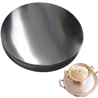 Đồ nướng đúc nóng 1100 0.3mm Vàng vòng tròn nhôm phim sưởi ấm