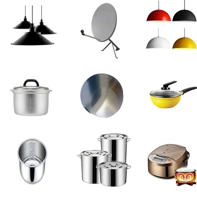 H12 1100 Quarter Round Aluminium Plate Dĩnh 300mm Diameter Long Service