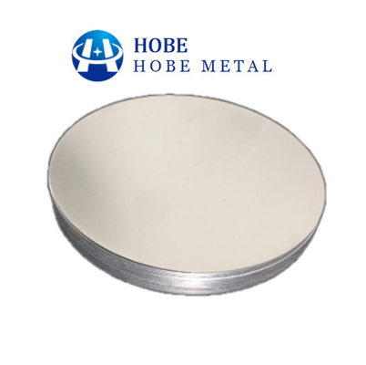 Cốc nấu ăn 1100 nhôm vòng trống mài đánh bóng kết thúc 3mm Độ dày cán nóng đĩa nhôm cho đồ dùng nhà bếp